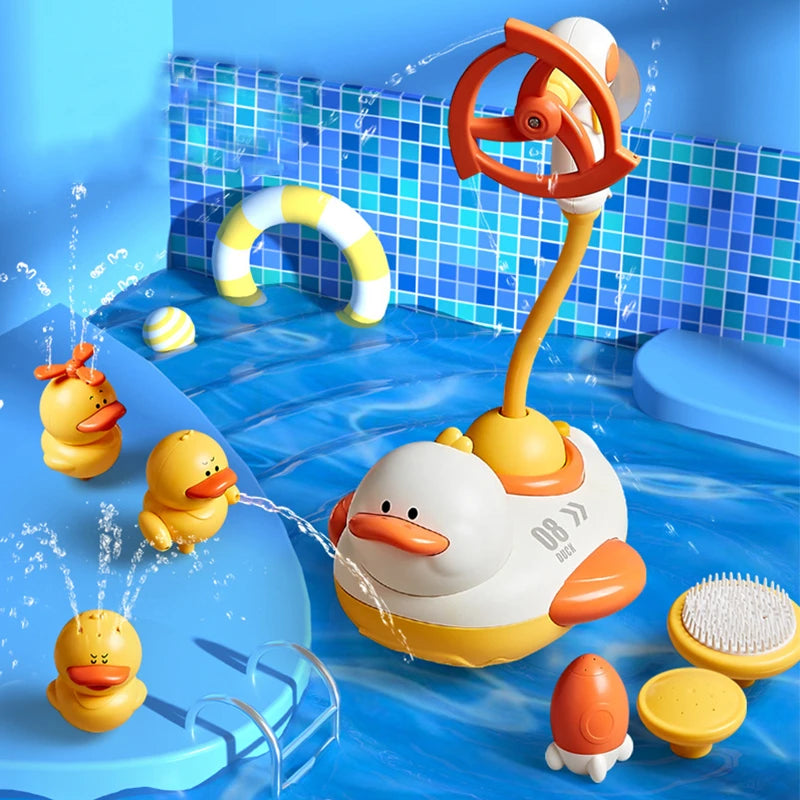 Bathing Duck Toy